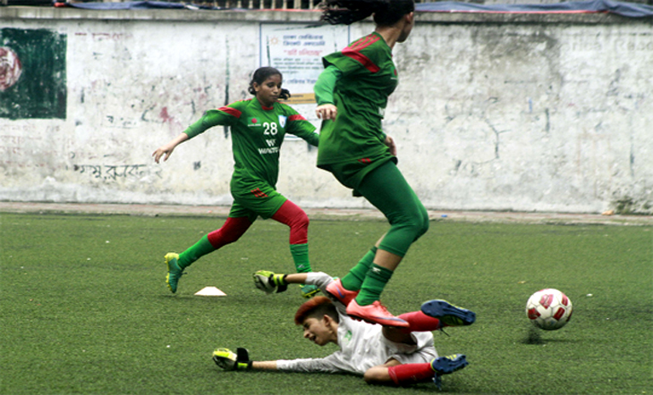 আজ জাপান যাচ্ছে অনূর্ধ্ব-১৬ নারী ফুটবল দল