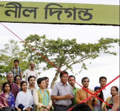 নীল দিগন্ত: থানচিতে নতুন পর্যটন স্থাপনা